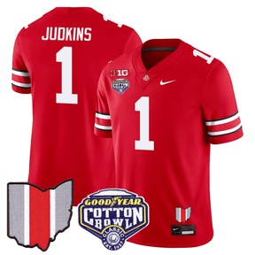 Men's OS Buckeyes Jersey - Cotton Bowl Patch