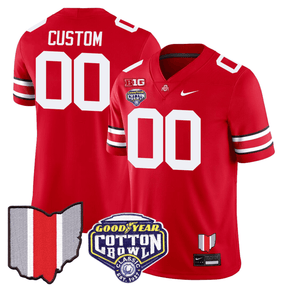 Men's OS Buckeyes Jersey - Cotton Bowl Patch