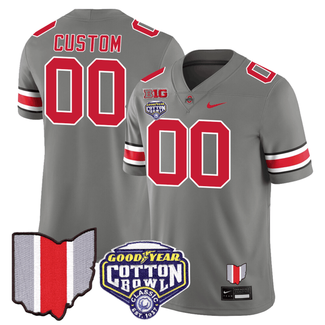 Men's OS Buckeyes Jersey - Cotton Bowl Patch