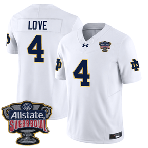 Men's ND Fighting Irish 24/25 Jersey - Sugar Bowl Patch