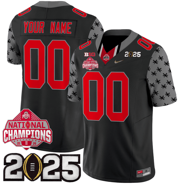 Men's O.State Buckeyes Special Edition Jersey - CFP Final + National Champions Patch