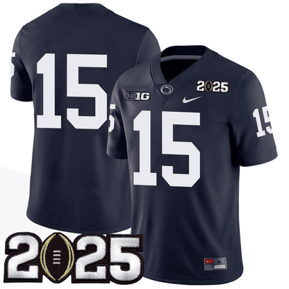 Men's P.State Football 24/25 Jersey - CFP Final Patch