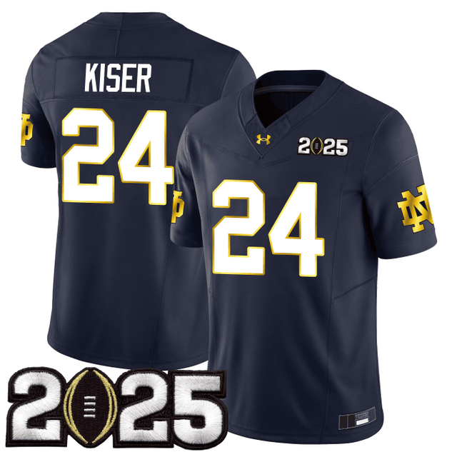 Men's ND Fighting Irish 24/25 Jersey - CFP Final Patch