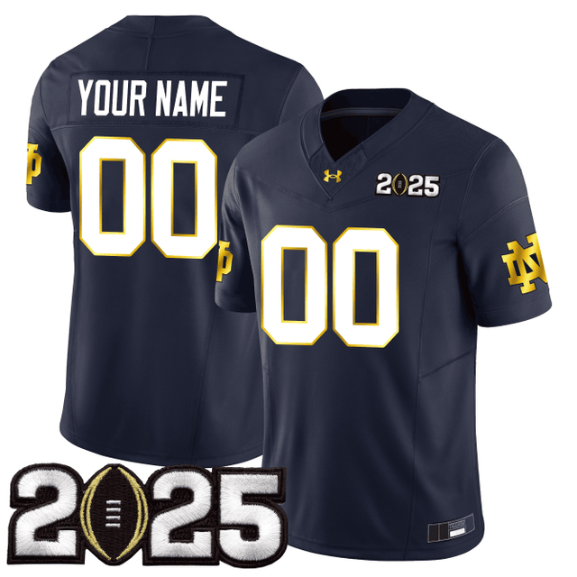 Men's ND Fighting Irish 24/25 Jersey - CFP Final Patch