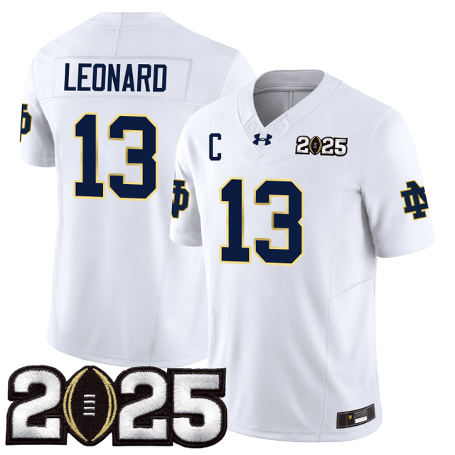 Men's ND Fighting Irish 24/25 Jersey - CFP Final Patch