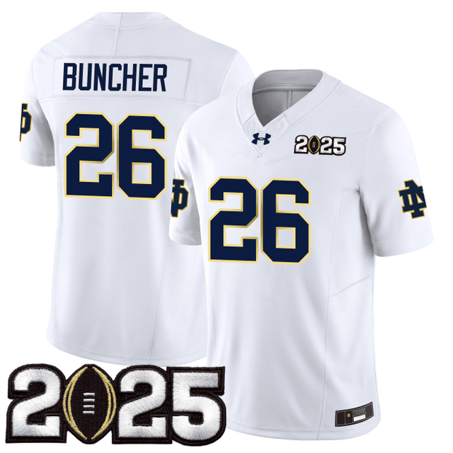 Men's ND Fighting Irish 24/25 Jersey - CFP Final Patch