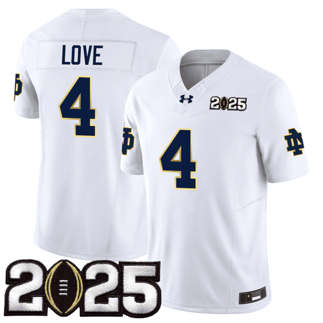 Men's ND Fighting Irish 24/25 Jersey - CFP Final Patch