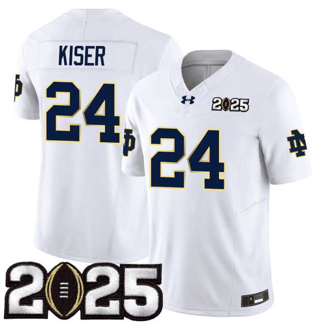 Men's ND Fighting Irish 24/25 Jersey - CFP Final Patch