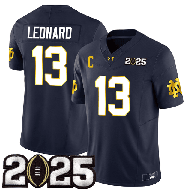 Men's ND Fighting Irish 24/25 Jersey - CFP Final Patch