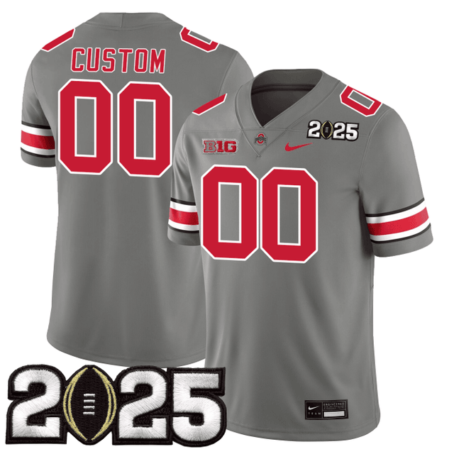 Men's Ohio State Buckeyes Jersey - CFP Final Patch