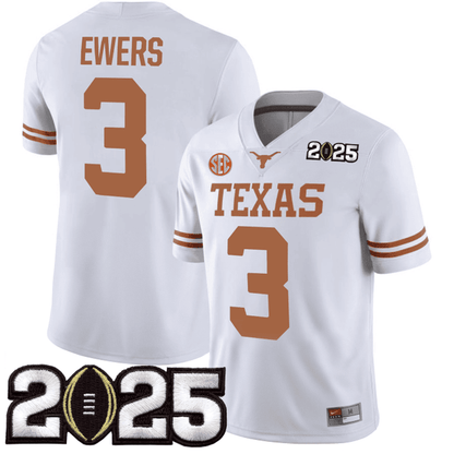 Men's T.Longhorns Football 24/25 Jersey - CFP Final Patch