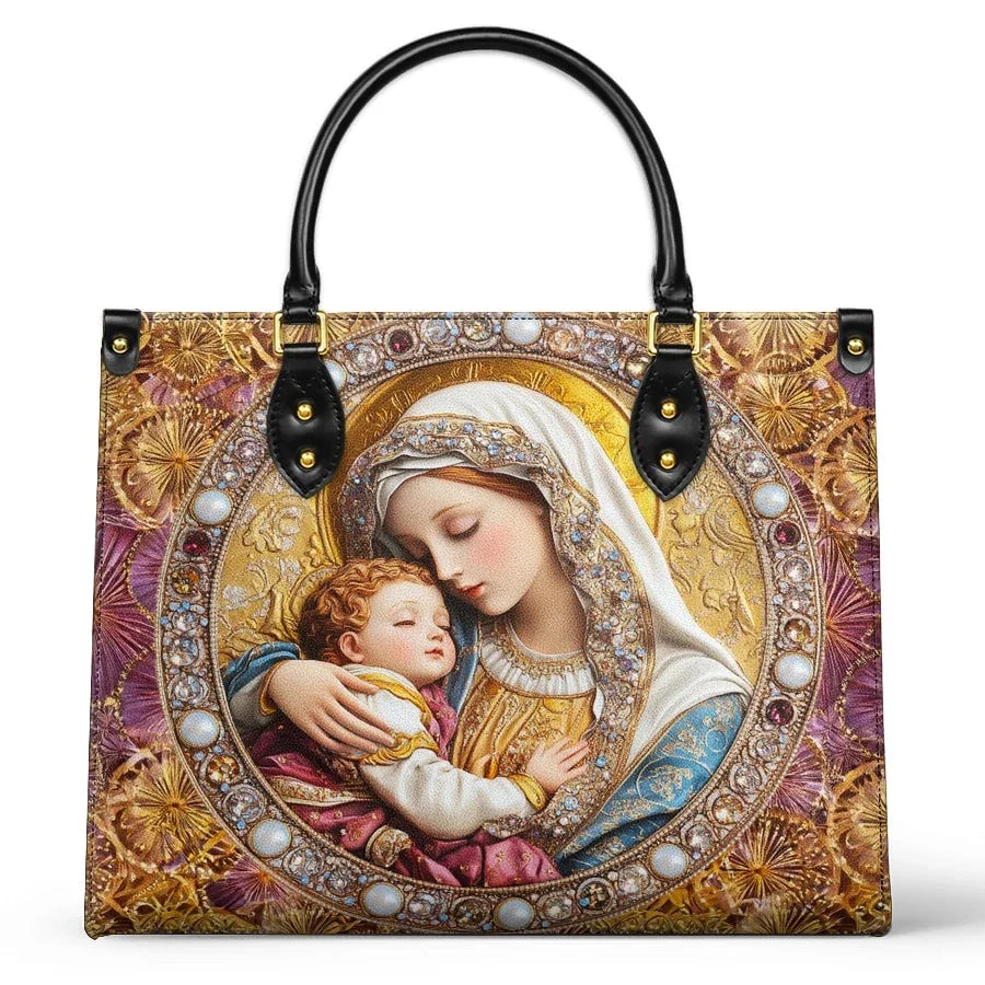 Jesus The Son Leather Bag