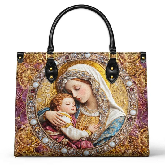 Jesus The Son Leather Bag