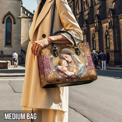 Jesus The Son Leather Bag