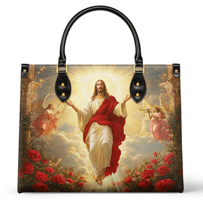Jesus The Son Leather Bag