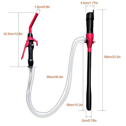 💥 Last 4 hours 50% OFF - 💦 Portable Power Battery Pump