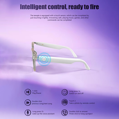 LAST DAY 60%OFF 🔥 Smart Bluetooth Glasses – The Ultimate Fusion of Fashion & Technology