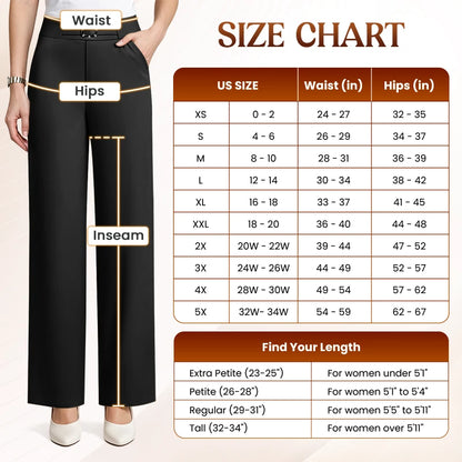 SoraGrace - Women's Perfect Drape High Rise Pull-On Pants