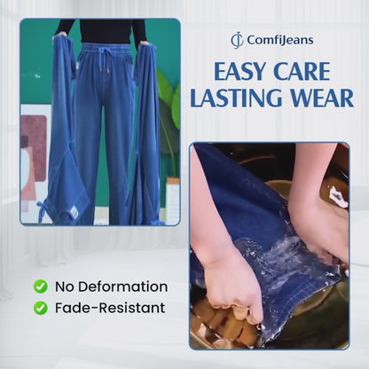ComfiJeans - LAST DAY 70% OFF - Flattering High Waist Ultra-Stretch Mom Jeans